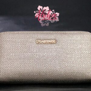 Cartera oro texturizadda