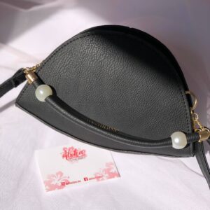 Bolso oval perla