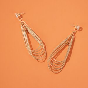 Aretes gota capas