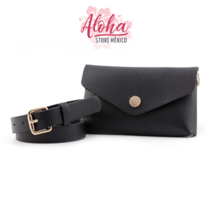 Belt Bag Piel Negro