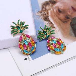 Aretes piña Maxi