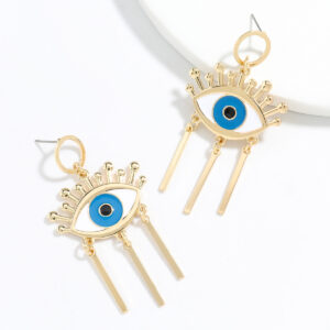 Aretes ojo largos