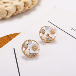 Aretes barroco perlas