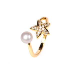Anillo ajustable estrella de mar