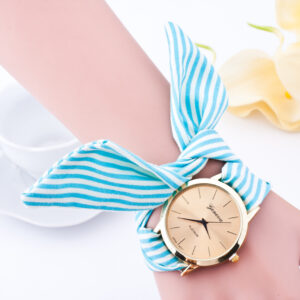 Reloj Lazo líneas Azul
