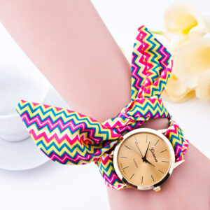 Reloj Lazo zigzag colores