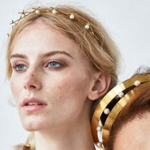 Diadema Espigas & perla