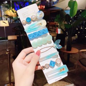 SET HAIR CLIPS 8 PZAS