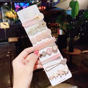 SET HAIR CLIPS 8 PZAS