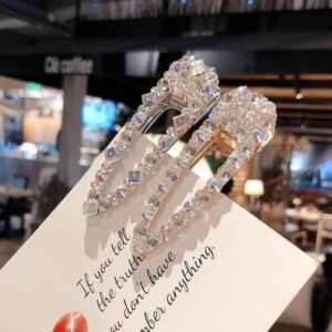 Dúo Hair clip cristales grande