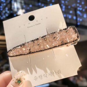 Hair clip fantasy rosa