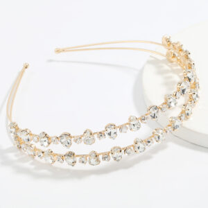 DIADEMA DOBLE LINEA WHITE