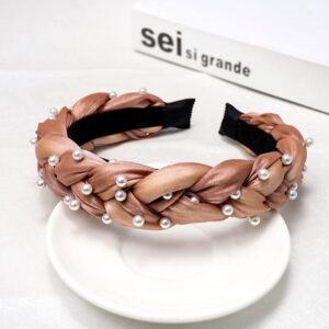DIADEMA PERLAS TRENZADA