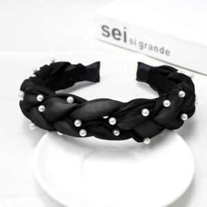 DIADEMA PERLAS TRENZADA