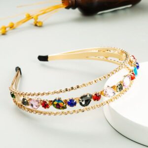DIADEMA TRIPLE PIEDRAS & BRILLOS