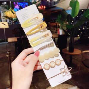 SET HAIR CLIPS 8 PZAS