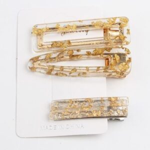 Set hair clips flakes