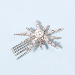 Hair clip perla & brillos