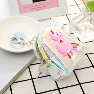 MONEDERO-LLAVERO UNICORNIO