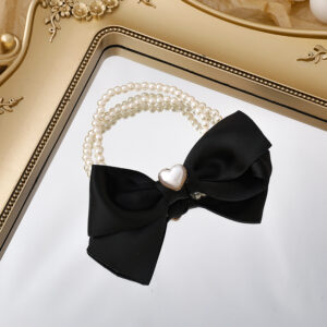 COLETERO BOWKNOT PERLAS