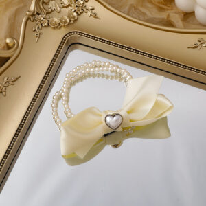 COLETERO BOWKNOT PERLAS